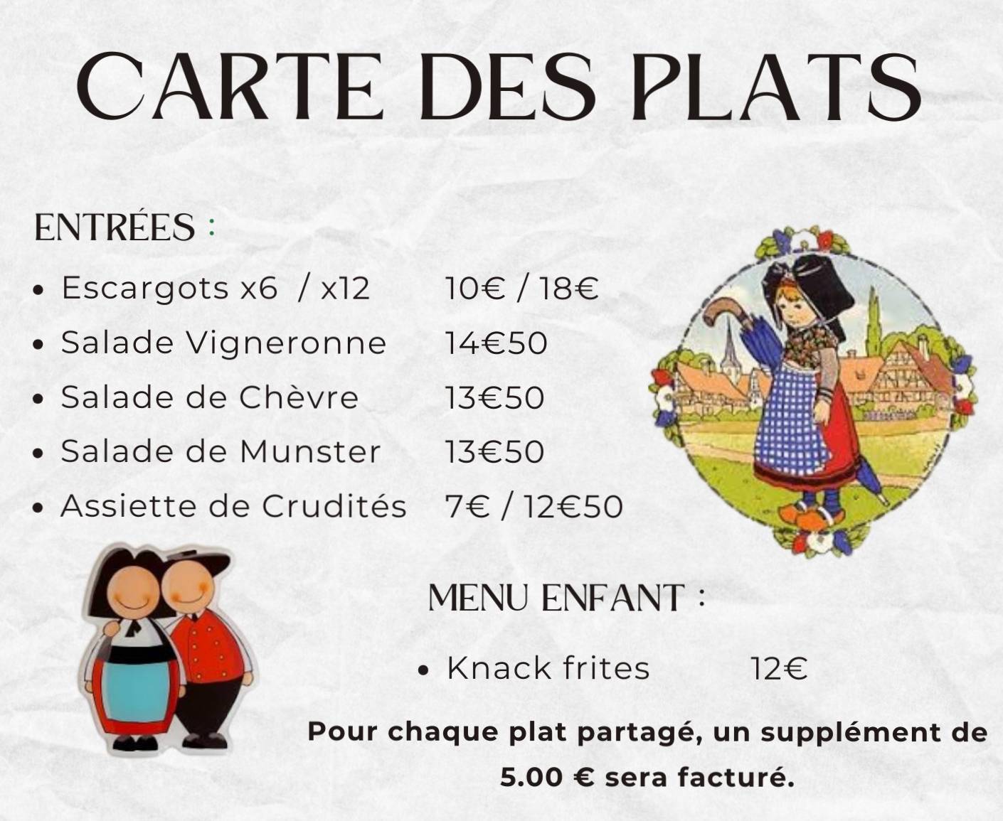 Au P&#8217;tit Ribeau : Winstub et brasserie alsacienne avec produits frais et de saison à Ribeauvillé vers Colmar Guebwiller 0